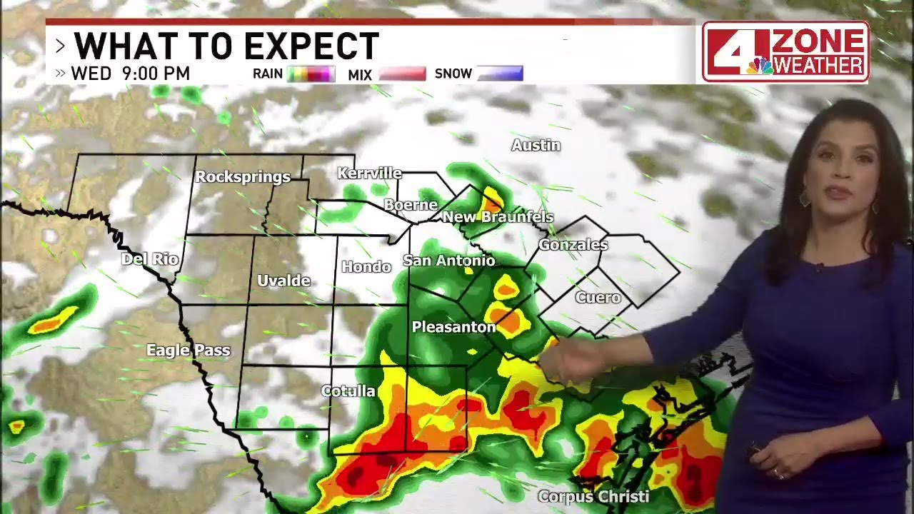 Lots of rain headed our way! - YouTube