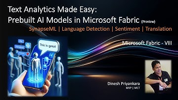 Text Analytics Made Easy: Prebuilt AI Models in Microsoft Fabric