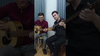 Tanovor. Rubob and Guitar. Instrumental. National music Uzbekistan.
