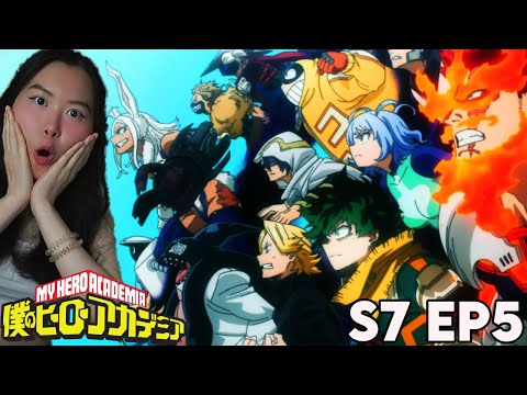 The HEROES are HERE!!!👀 My Hero Academia Season 7 Episode 5 Reaction