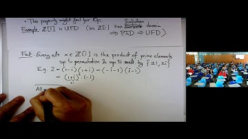 CTNT 2018 - "Basic Algebraic Number Theory" (Lecture 2) by Liang Xiao