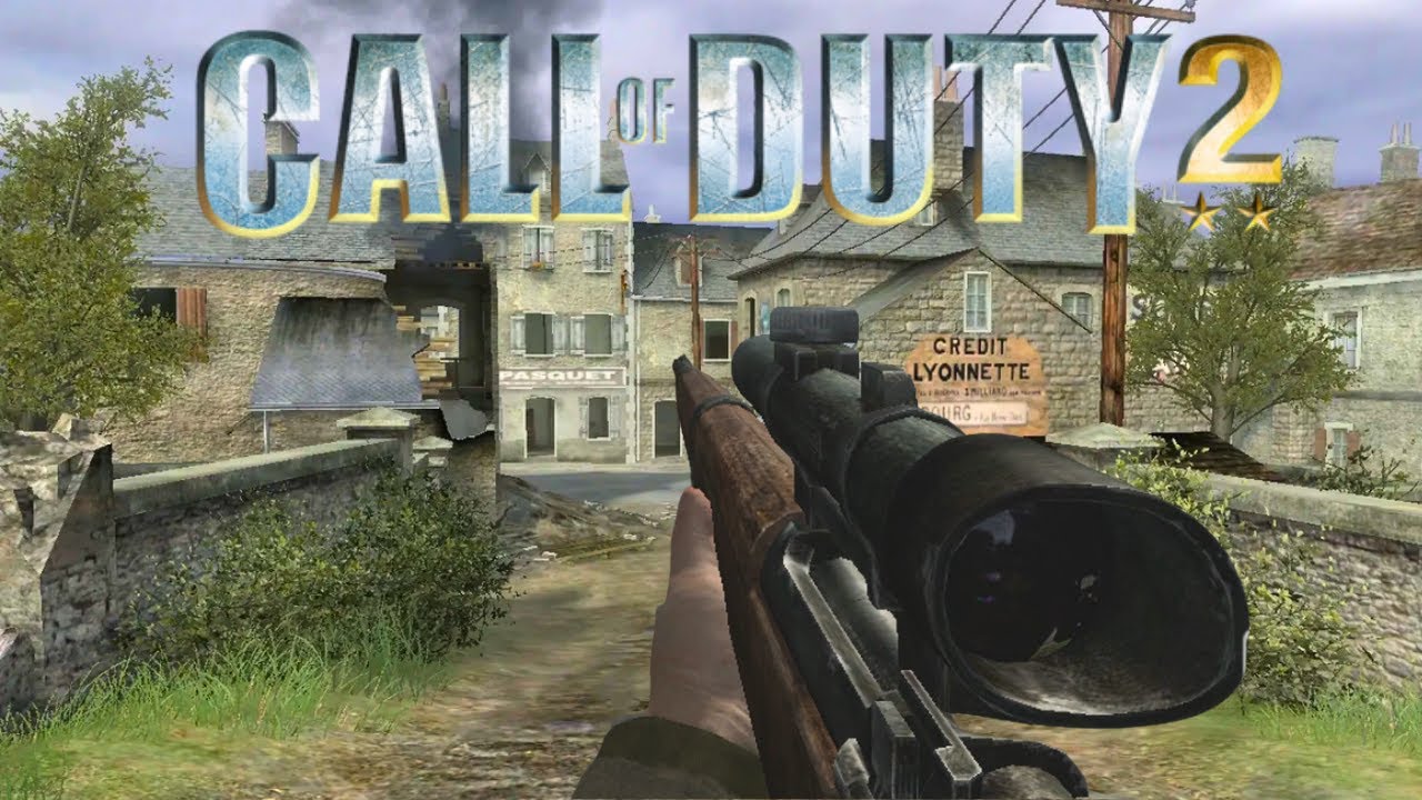 Playing Call of Duty 2 Headquarters on the Xbox 360 - YouTube