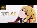 MAD AMV Oshi No Ko TEST ME By Chanmina 4K High Quality Live Sound