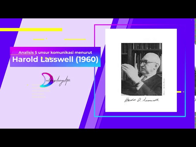 Analisis definisi unsur komunikasi menurut Harold lasswell | #diaryeditor class=
