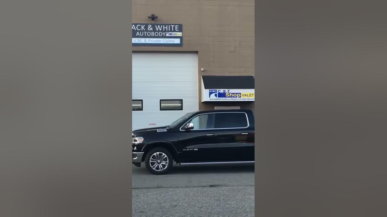 Black and white auto body YouTube