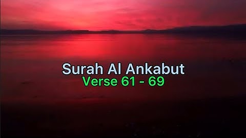 [Final Part] Surah Al Ankabut - The Spider | Abdurrahman Mossad | سورة العنكبوت - عبد الرحمن مسعد