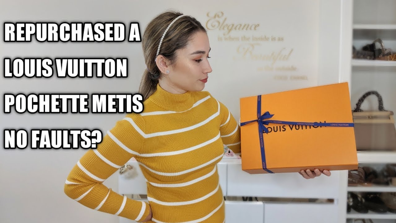 I REPURCHASED THE LOUIS VUITTON POCHETTE METIS REVERSE | UNBOXING