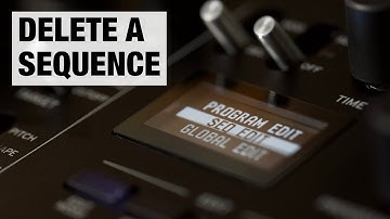Korg Minilogue XD - Delete Sequence QUICK TUTORIAL