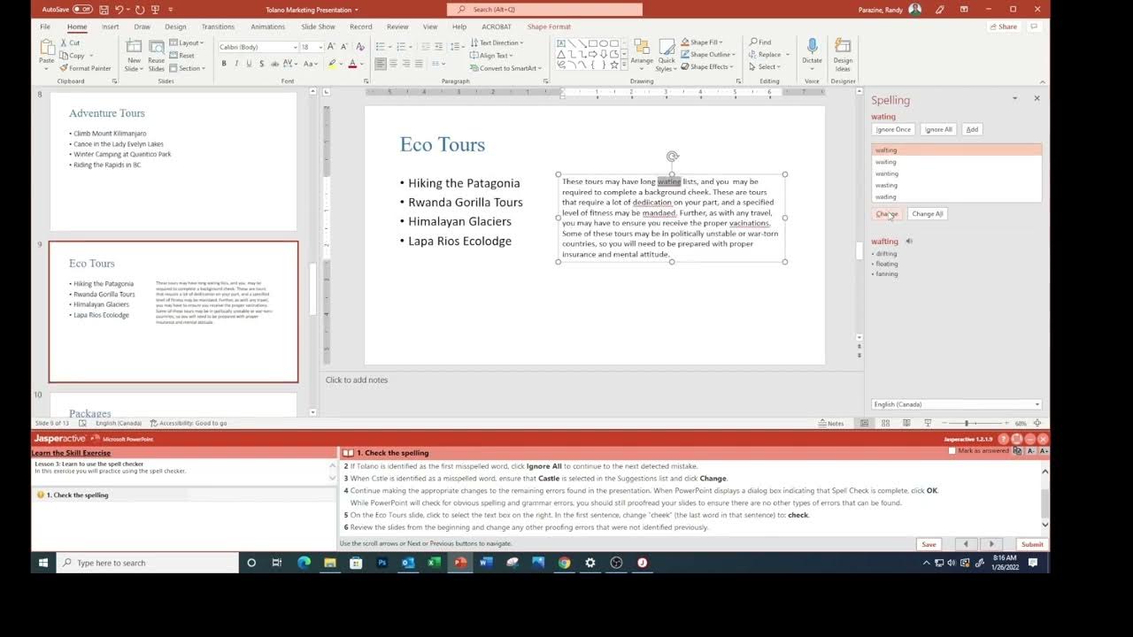 PowerPoint Lesson 3 3 - YouTube
