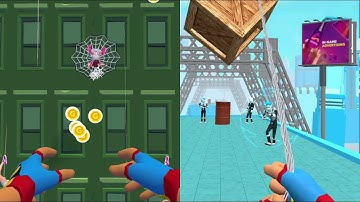Web Master 3D 🕸 All Levels Gameplay Walkthrough Android, iOS Part 4