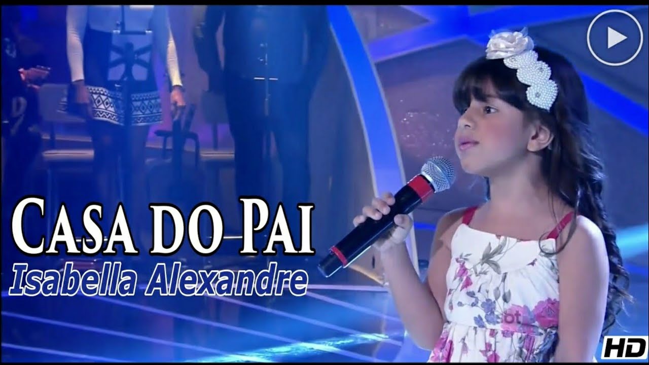 Casa do Pai - Isabella Alexandre | (Aline Barros) — Programa Raul Gil - SBT