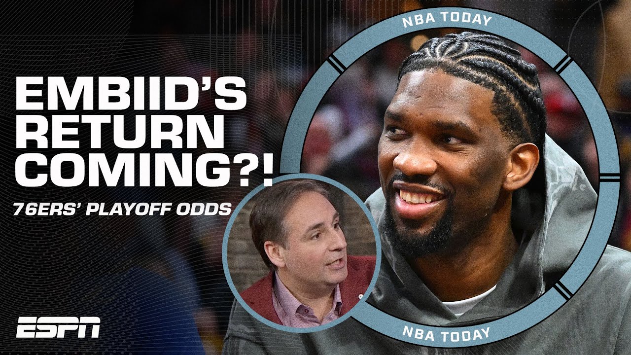 '76ERS NEED JOEL EMBIID FOR THE PLAYOFFS' 👀 - Zach Lowe on Embiid's impending return | NBA on ESPN