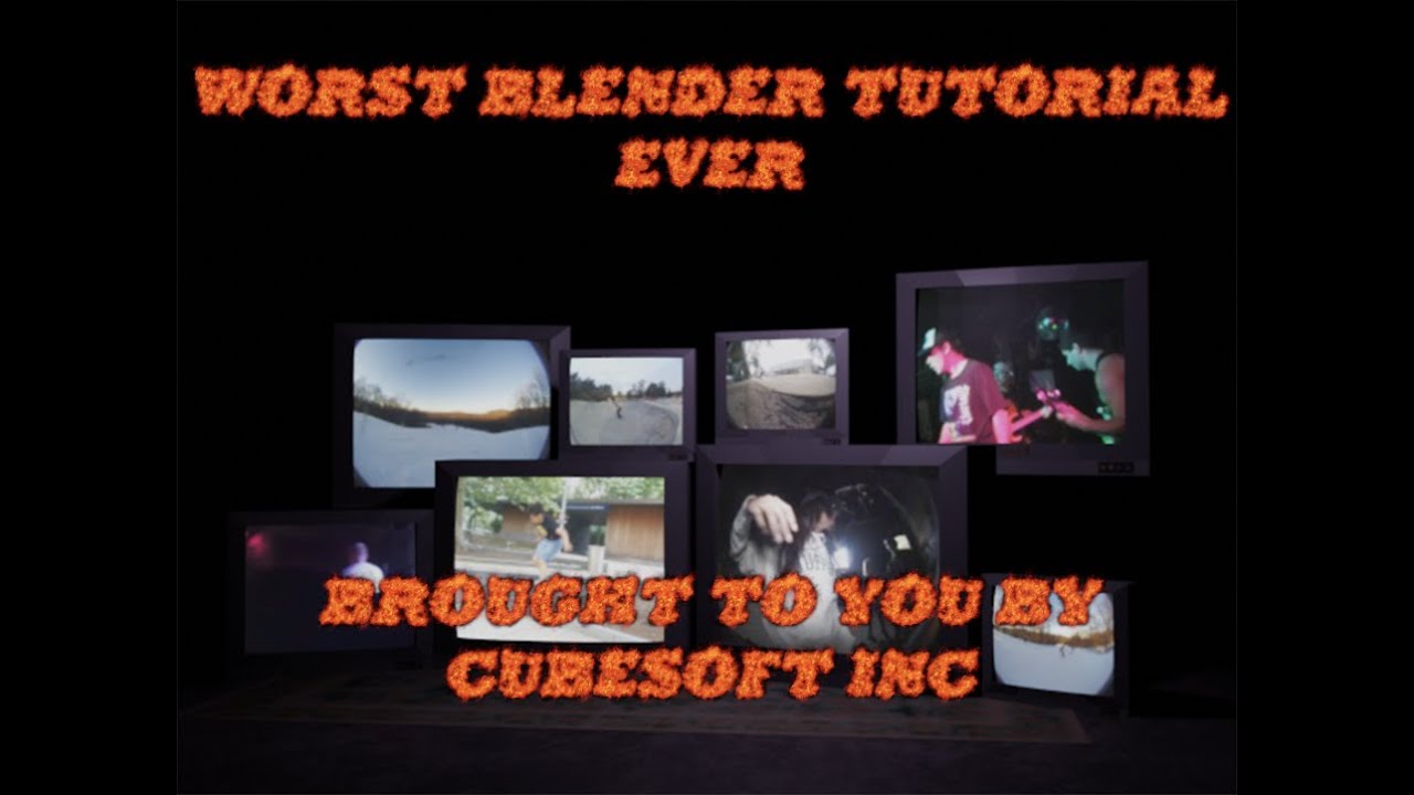 MAKING CRT TVs IN BLENDER [TUTORIAL] - YouTube