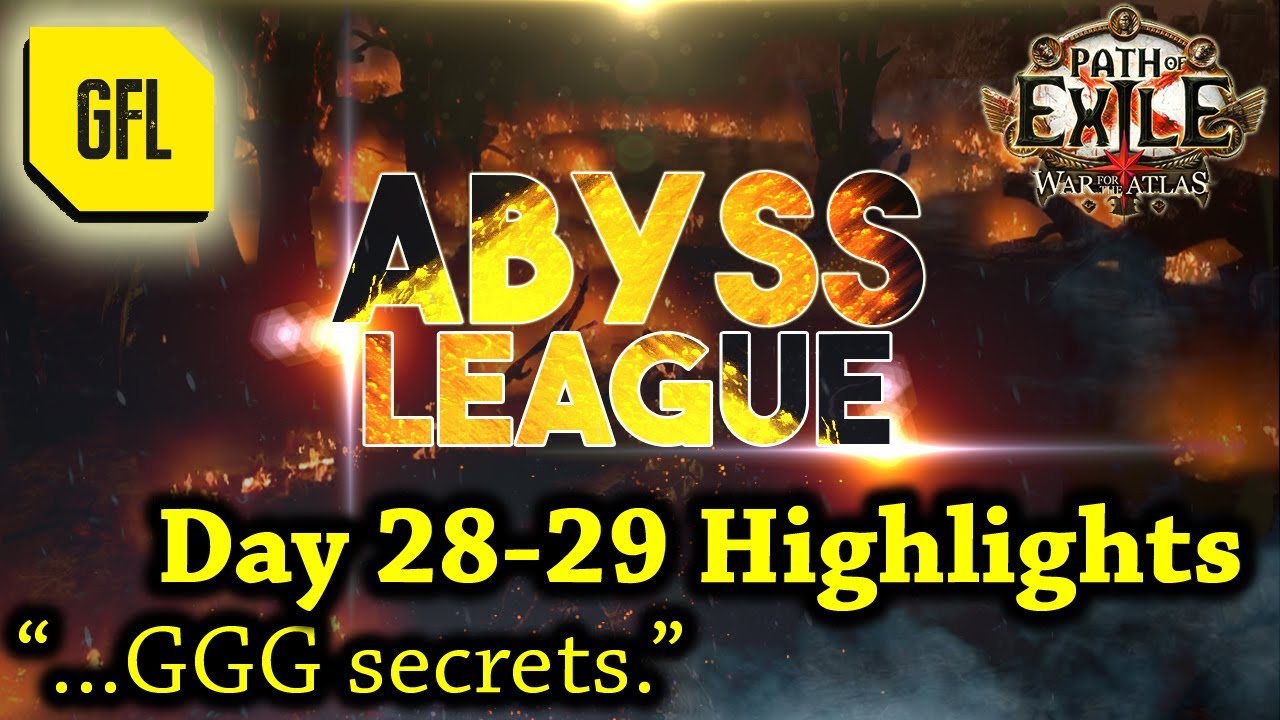 Path of Exile 3.1: War for the Atlas DAY #28-29 Highlights 