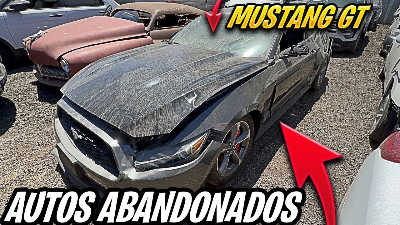 AUTOS ABANDONADOS DE SUBASTA (COPART) MUSTANG GT EN LA SUBASTA DE AUTOS