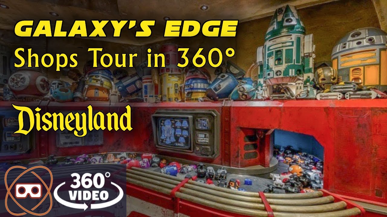 [5K 360] Exploring the Shops of Galaxy's Edge - 360° POV