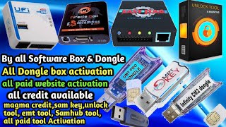 By Software Box and Dongle UMT,Umt pro,Mrt,Miracle UFI Easy jtag all dongle box सारे जहां से सस्ता