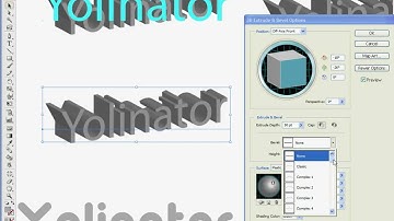 3D Extrude & Bevel with Illustrator
