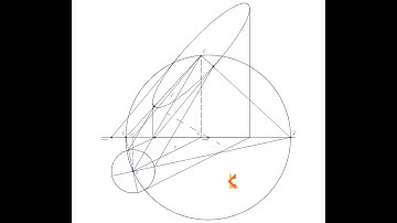 PROYECCIONES DIÉDRICAS DE CILINDRO OBLICUO DE BASE CIRCULAR HORIZONTAL, LA OTRA BASE EN EL VERTICAL.