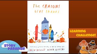 Kids Thanksgiving Read Aloud: THE CRAYONS GIVE THANKS