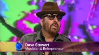 Dave Stewart on BBC Working Lunch discussing his new book The Business Playground