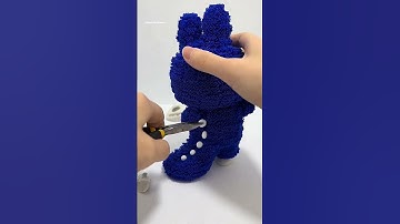 This massive Labubu took over 10 hours to print #3dprinting #modelkit #DIY #arttoy #maker