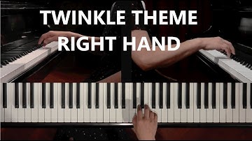 Twinkle Twinkle Little Star Theme Right Hand - Suzuki Piano Book 1
