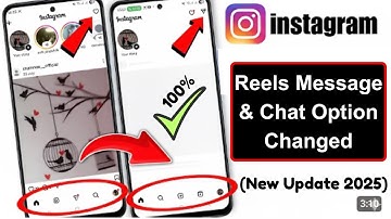 Instagram Reels Message & Chat option Change | Instagram Reels Chat Option Change