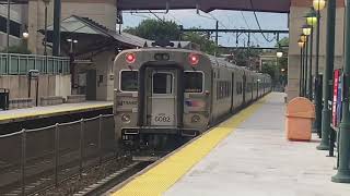 Trains at Bay St Montclair NJ & Bloomfield Station (Railfanning)