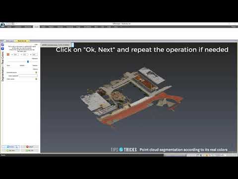 Tips & Tricks #35 - Point cloud segmentation according to its real colors