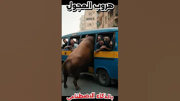 العيد الكبير هروب العجول فى العيد 