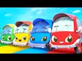 Ah ! Oh ! Five Little Cars Got Hurt ! 😭  | Boo Boo Song | Nursery Rhymes | Kids Song | BabyBus
