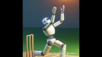 Robot Displaying Speed and Precision While Catching a Fast-Moving Ball on the Field 🤖