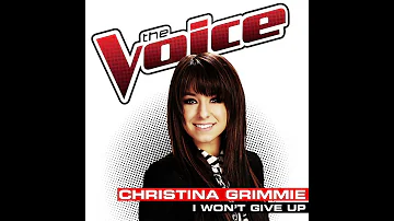Christina Grimmie | I Won't Give Up | Studio Version | The Voice 6