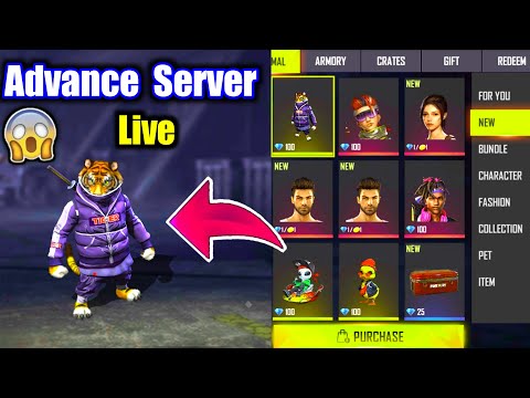 Free Fire Advance Server Live - New Character, New System, New