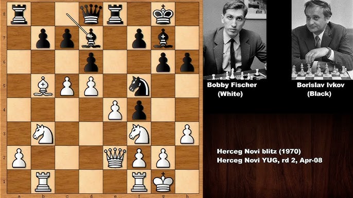 Bobby Fischer Wins Positional Masterpiece 