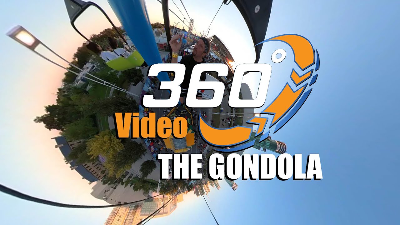 the Gondola - Trippy 360° Virtual Reality Voyage Over the CNE Grounds