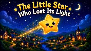 Full The Little Star Who Lost Its Light ⭐ | Bedtime Story for Kids | Moral Story #kidsstory Update