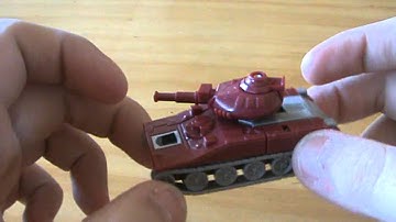 Transformers G1 Warpath Review Part 1 (Vehicle Mode)