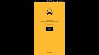 Mobile Taxi App - Part 01 screenshot 4