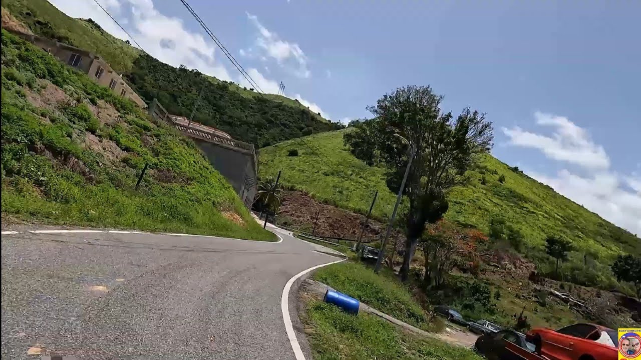 Yauco-P.R.:Vista Panorámica de la Carretera PR-128 Campo Adentro