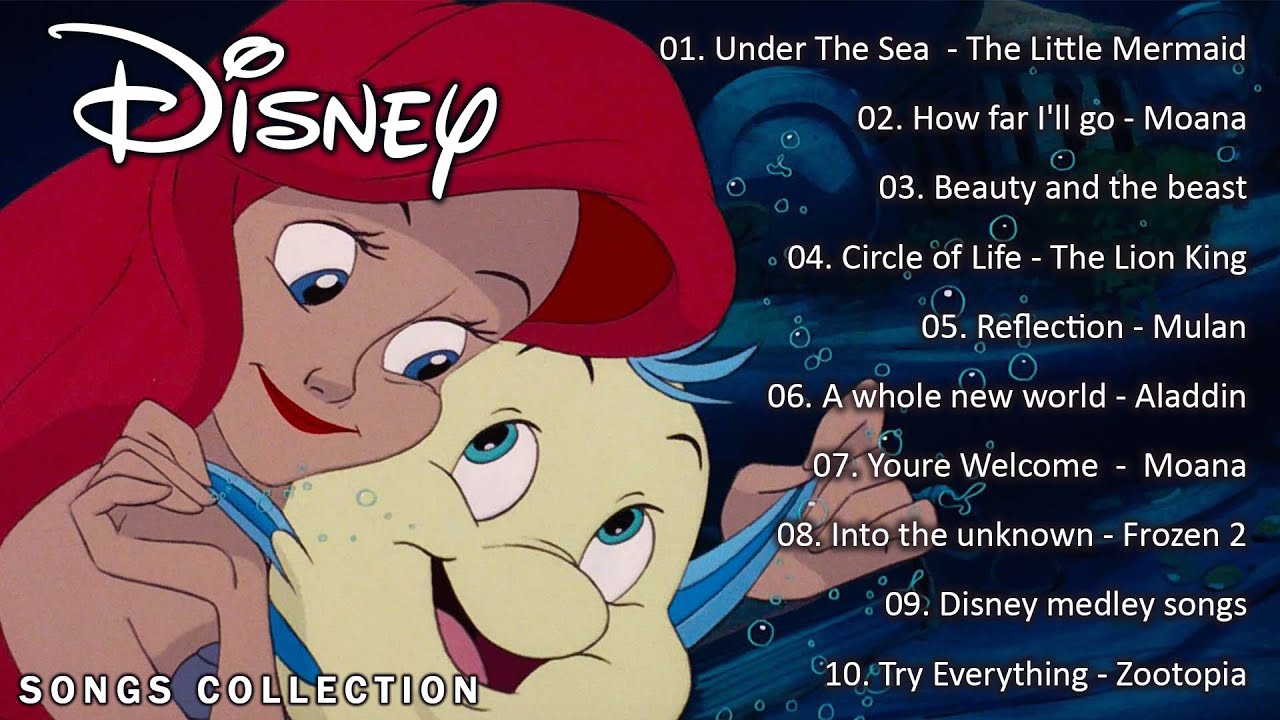 Disney Soundtracks Playlist 🧚🏻 The Ultimate Disney Classic Songs 2023