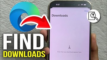 How to Find Downloads in Microsoft Edge - 2025
