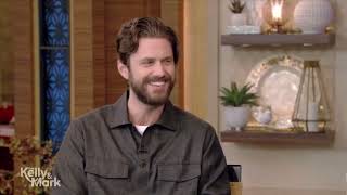 Aaron Tveit on ’Live With Kelly & Mark’ talking about SWEENEY TODD