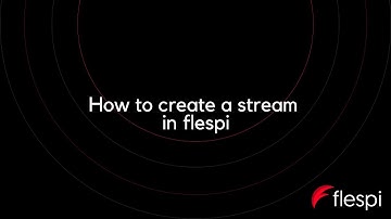 How to create a stream in flespi