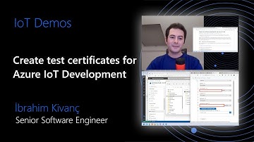 Demo: Create test certificates for Azure IoT Development