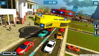 Gyroscopic Future Public Transport Modern City Bus Android Gameplay screenshot 2