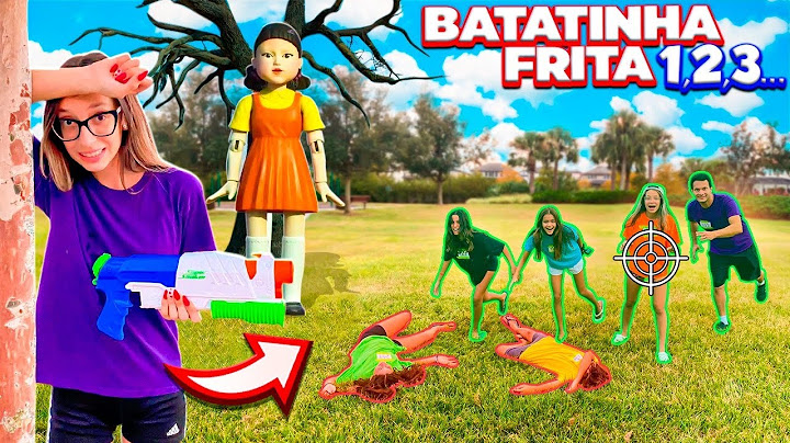 BATATINHA FRITA 1,2,3 NA VIDA REAL !! TENTAMOS ESCAPAR !! ROUND 6 SQUID GAME - FT MUNDO DA VIVI