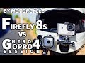 【FIREFLY 8S】 VS 【GOPRO HERO4 SESSION】 MOTOVLOG FIREFLY8S