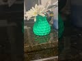 3D printed vase #flowers#3dprinting #cool